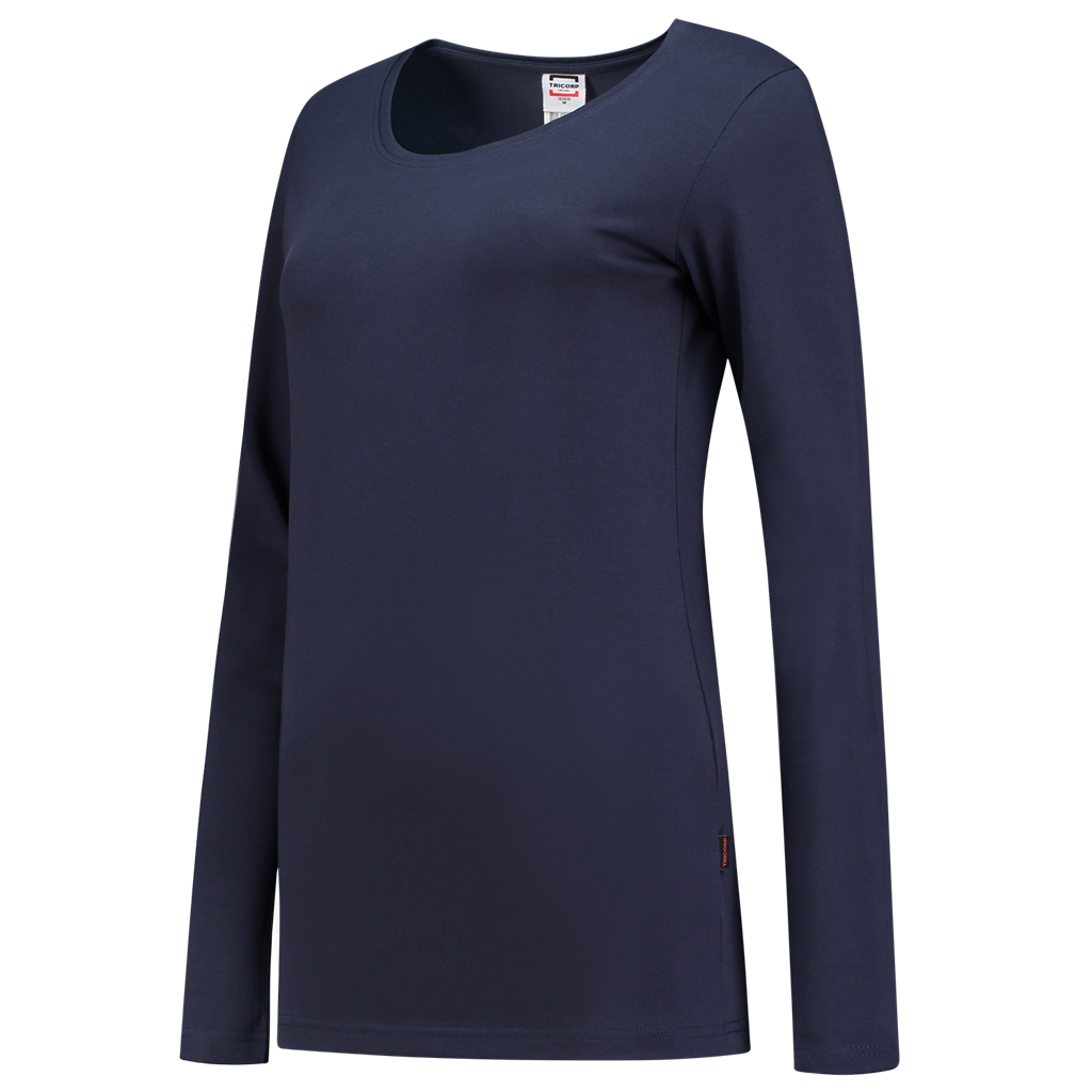 Tricorp T-shirt Lange Mouw Dames Ink