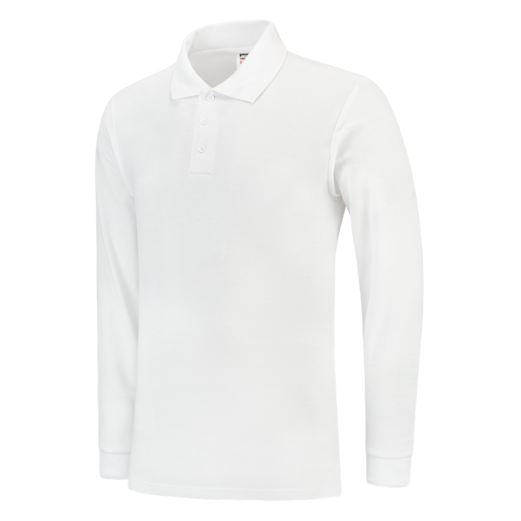 Tricorp Poloshirt Lange Mouw White