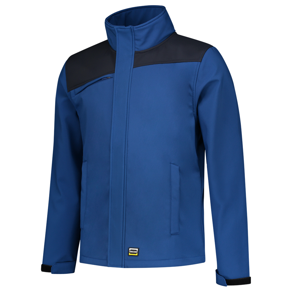 Tricorp Softshell Bicolor Naden Royal Blue-Navy