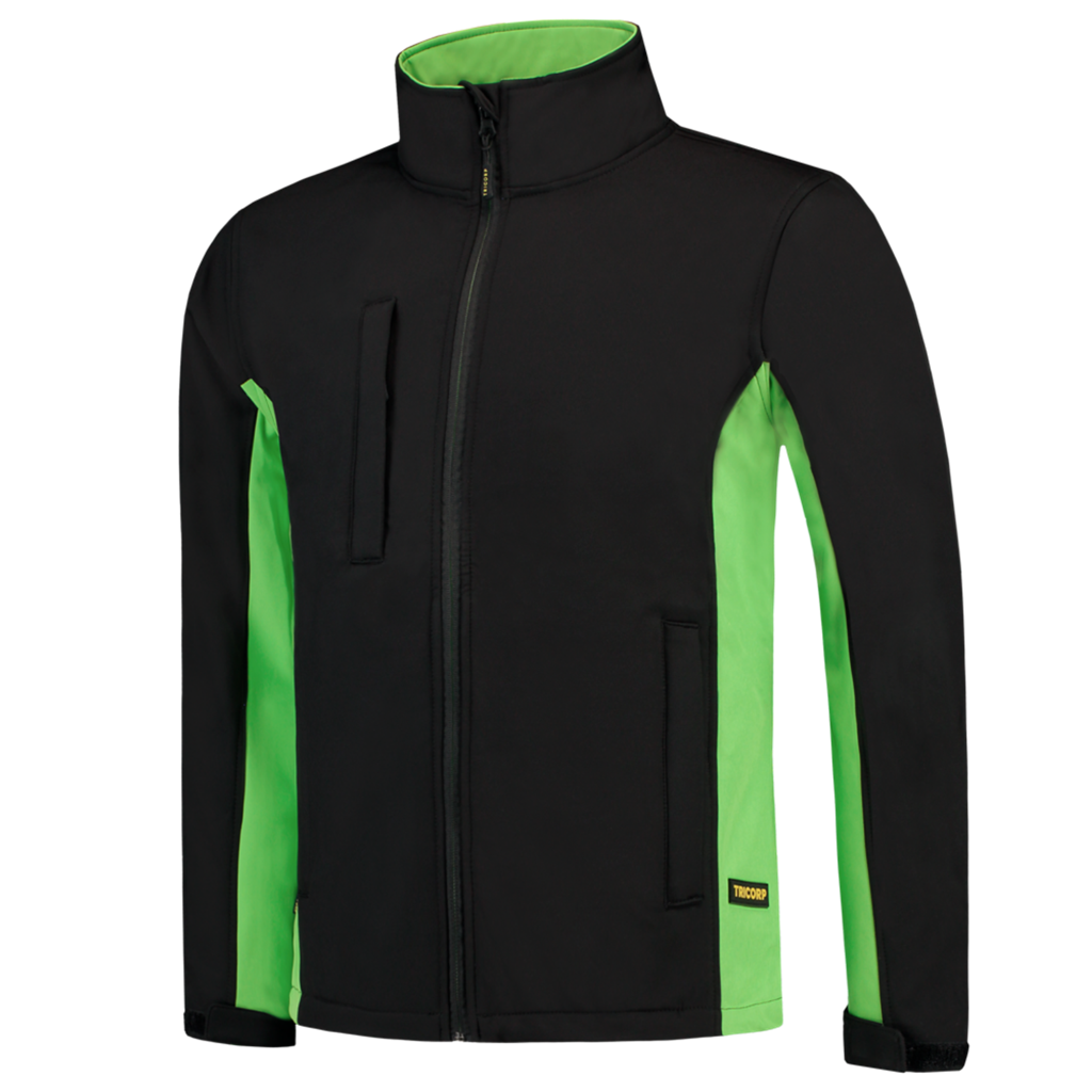 Tricorp Softshell Bicolor Black-Lime