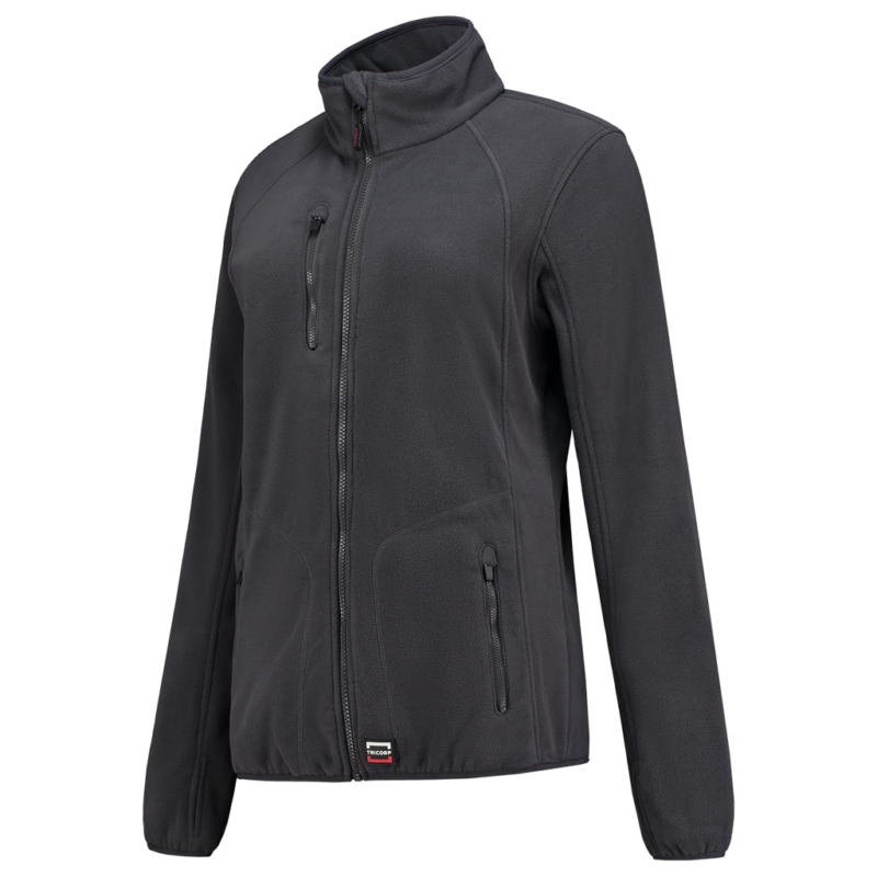 Tricorp Sweatvest Fleece Luxe Dames Dark Grey
