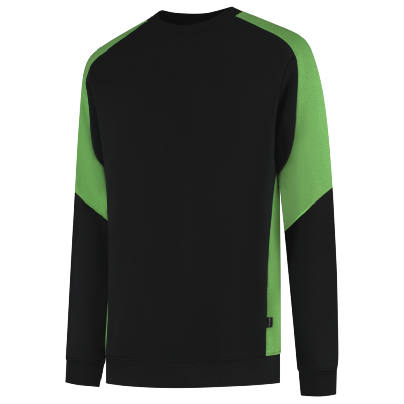 Tricorp Sweater Bicolor Redefined Black-Lime