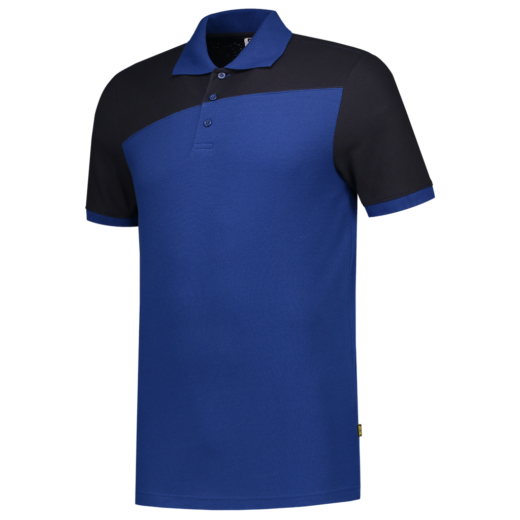Tricorp Poloshirt Bicolor Naden Royal Blue-Navy