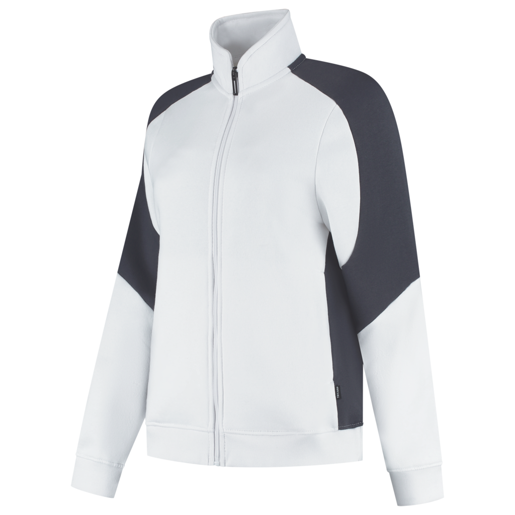 Tricorp Sweatvest Bicolor Redefined Dames White-Anthracite