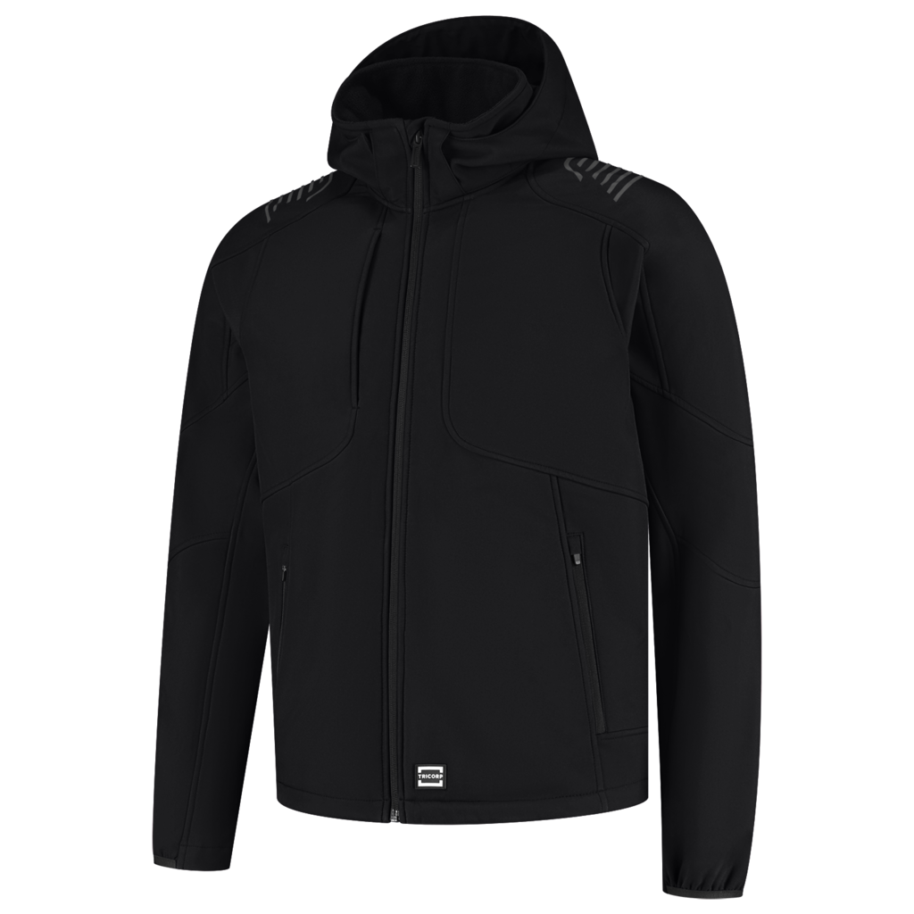 Tricorp Softshell Capuchon Luxe Redefined Black