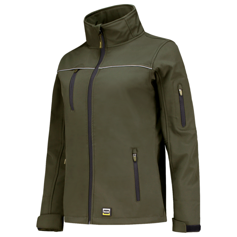 Tricorp Softshell Luxe Dames Army
