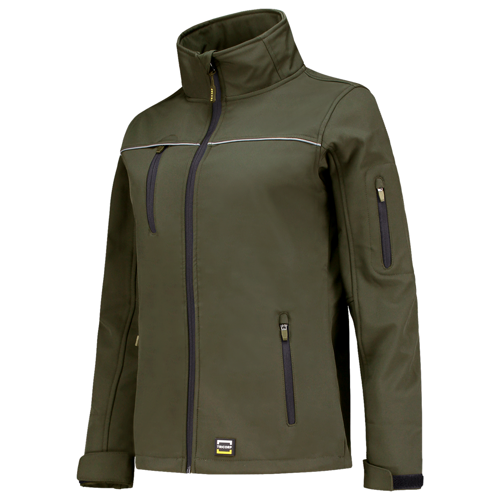 Tricorp Softshell Luxe Dames Army