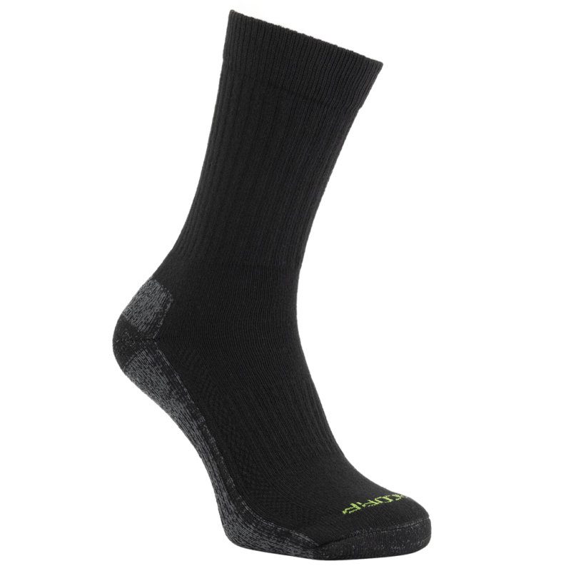 Tricorp Werksokken Circulair 2-pack Black-Dark Grey