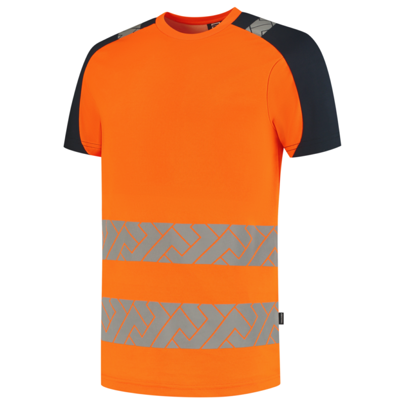 Tricorp T-shirt Visibility Redefined Fluor Orange-Ink