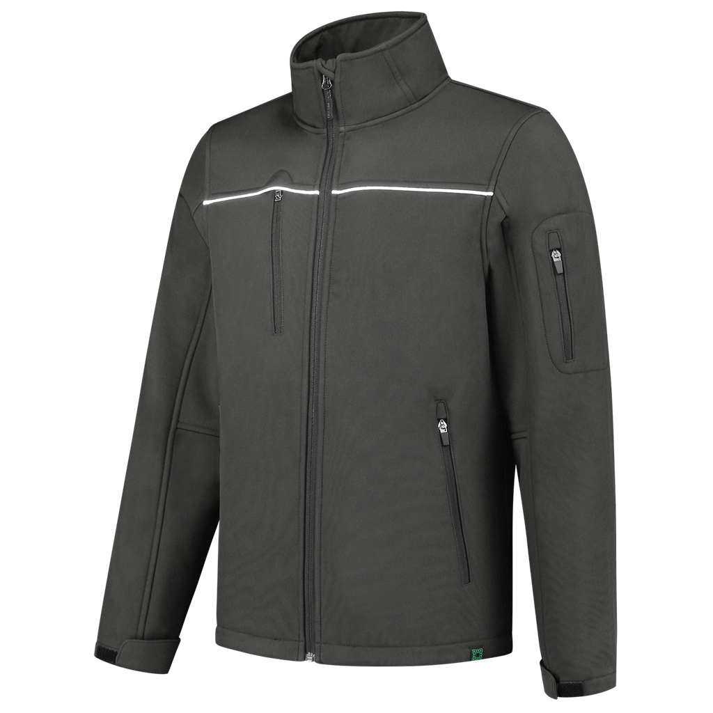 Tricorp Softshell Luxe Rewear Dark Grey