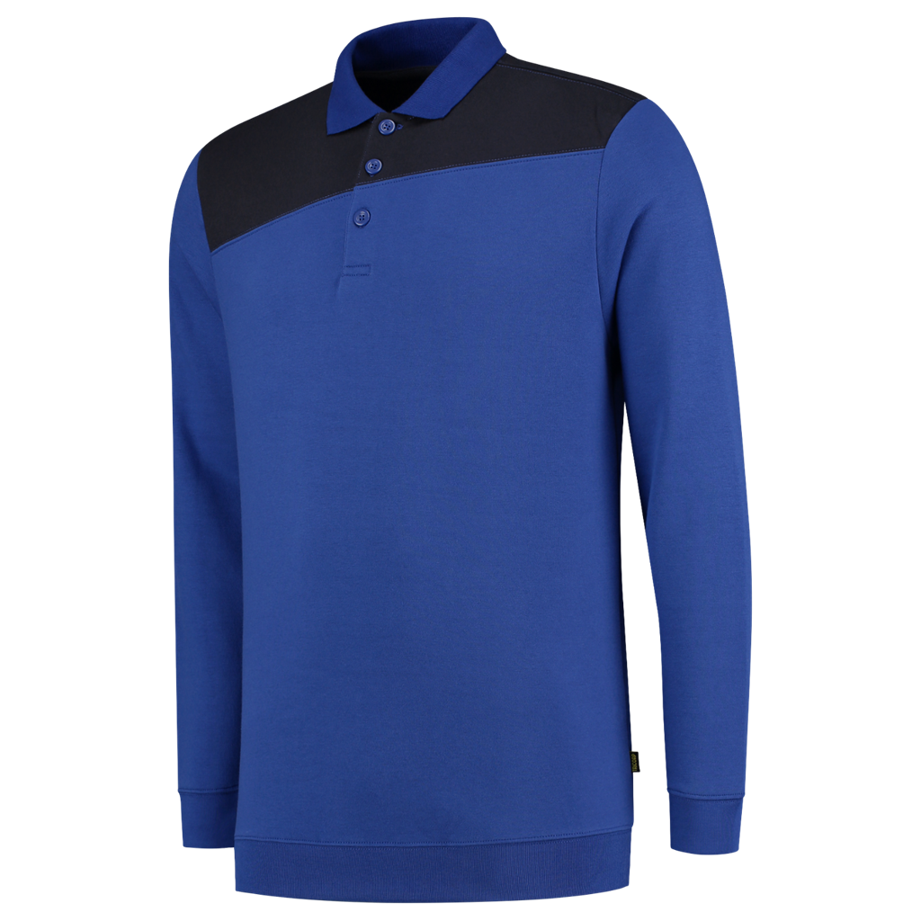 Tricorp Polosweater Bicolor Naden Royal Blue-Navy