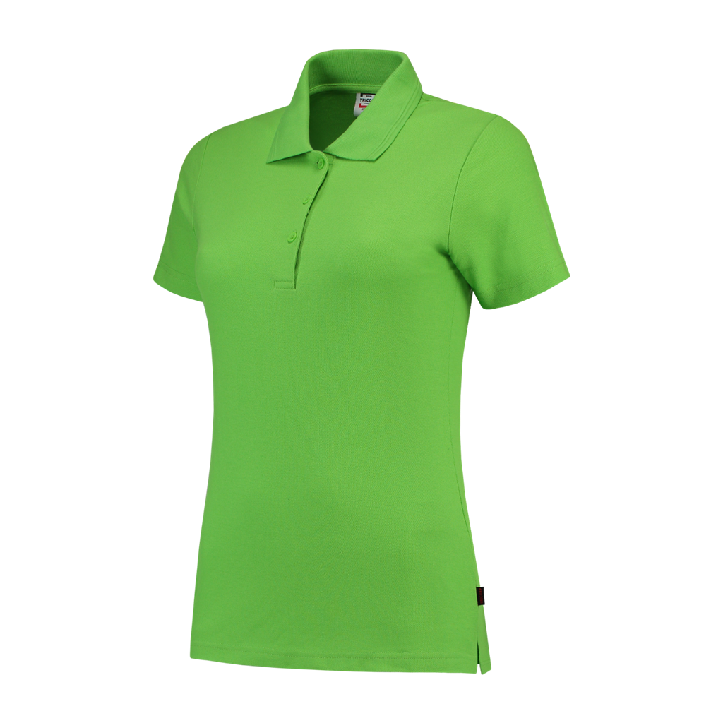 Tricorp Poloshirt Fitted Dames Lime