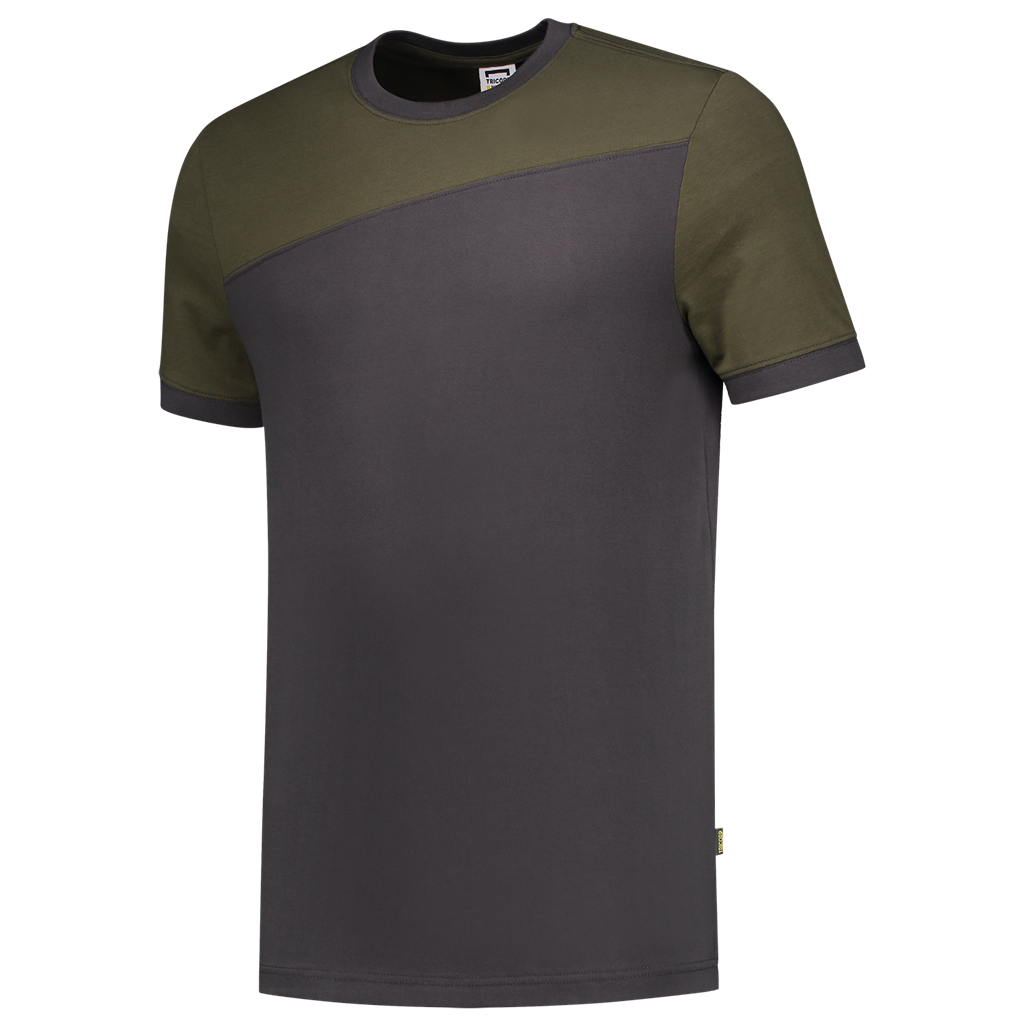 Tricorp T-shirt Bicolor Naden Dark Grey-Army