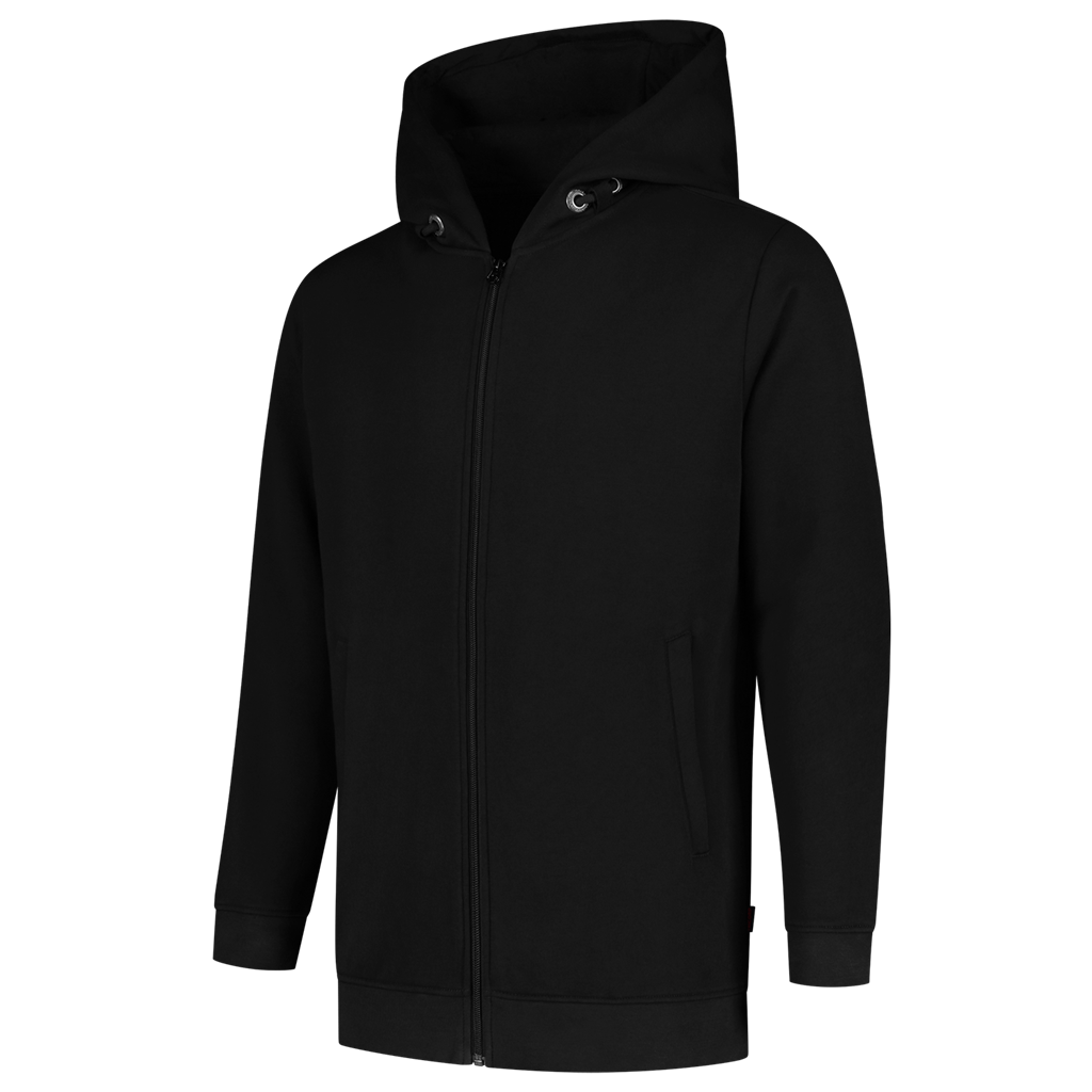 Tricorp Sweatvest Capuchon 60°C Wasbaar Black