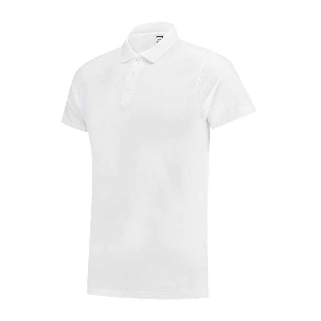 Tricorp Poloshirt Cooldry Bamboe Fitted White