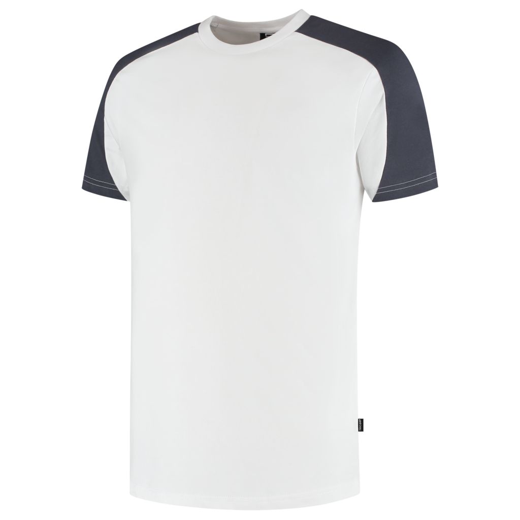 Tricorp T-shirt Bicolor Redefined White-Anthracite