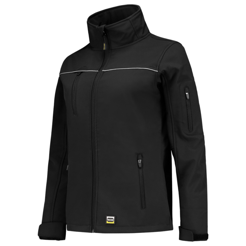 Tricorp Softshell Luxe Dames Black