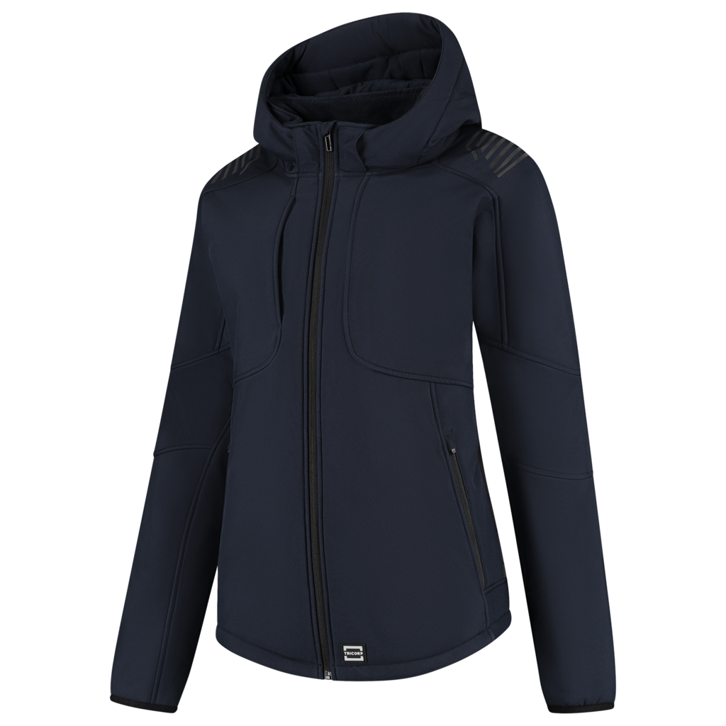 Tricorp Softshell Capuchon Luxe Redefined Dames Ink