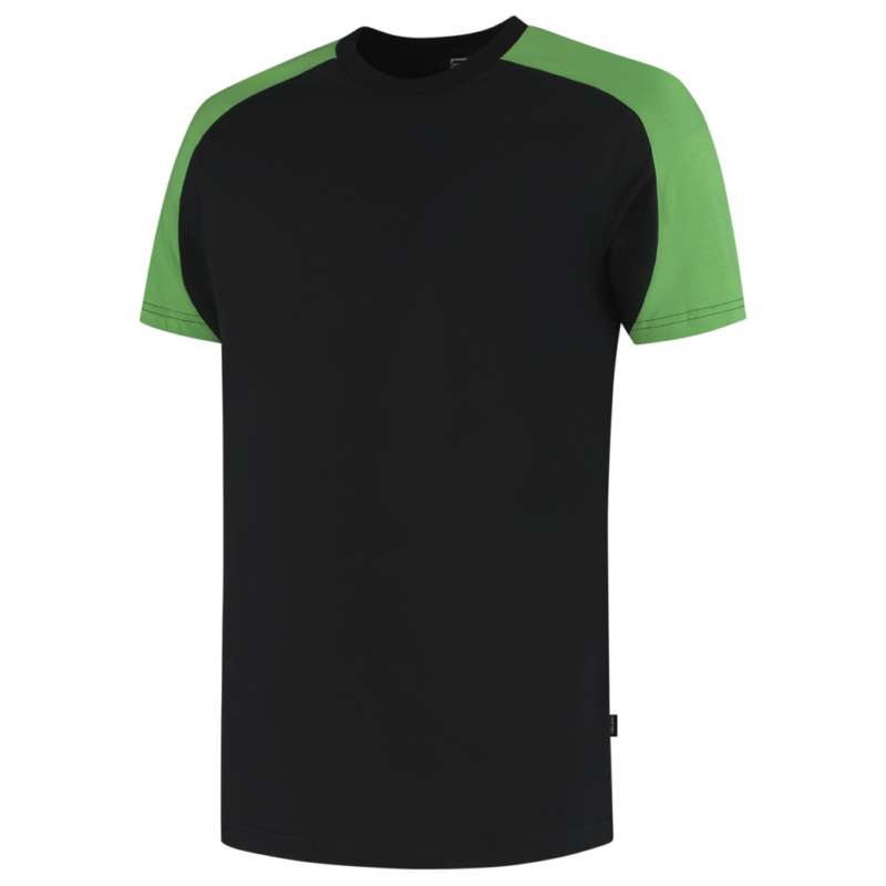 Tricorp T-shirt Bicolor Redefined Black-Lime