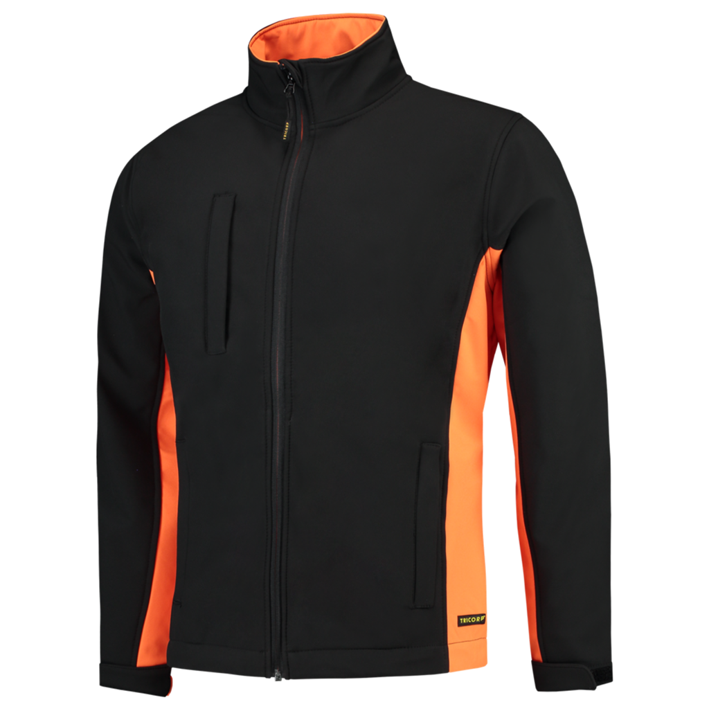 Tricorp Softshell Bicolor Black-Orange