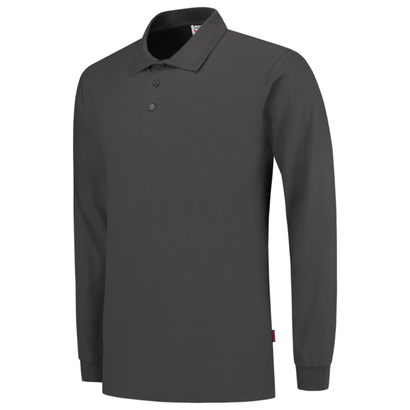 Tricorp Poloshirt Lange Mouw Dark Grey