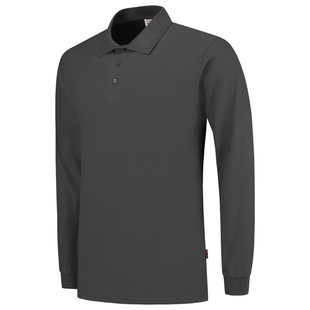Tricorp Poloshirt Lange Mouw Dark Grey