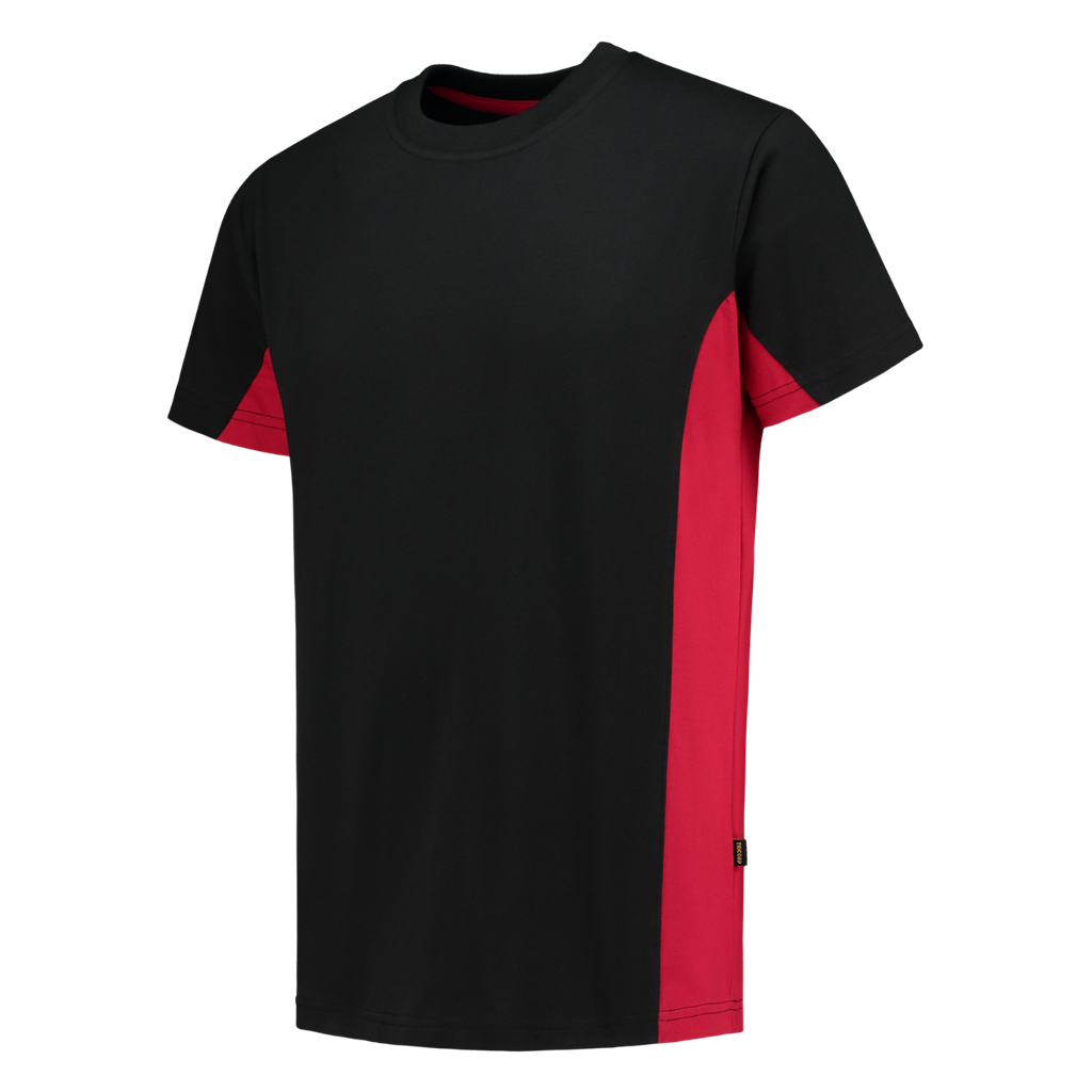 Tricorp T-shirt Bicolor Black-Red