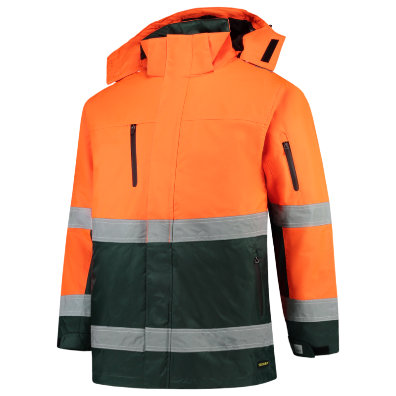 Tricorp Parka ISO20471 Bicolor Fluor Orange-Green