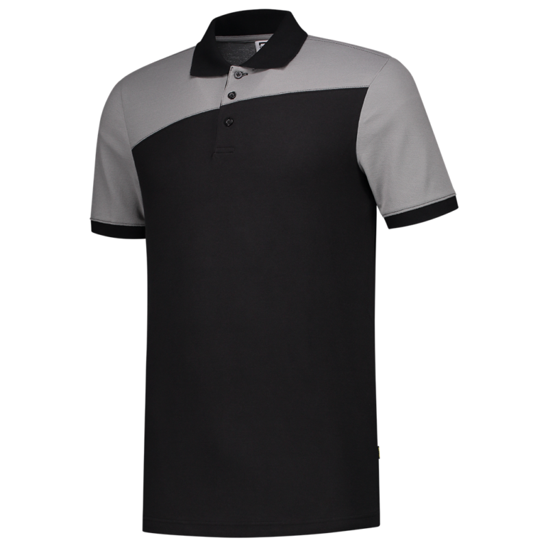 Tricorp Poloshirt Bicolor Naden Black-Grey