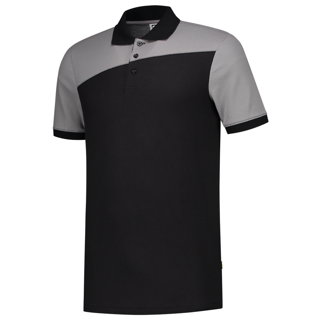Tricorp Poloshirt Bicolor Naden Black-Grey