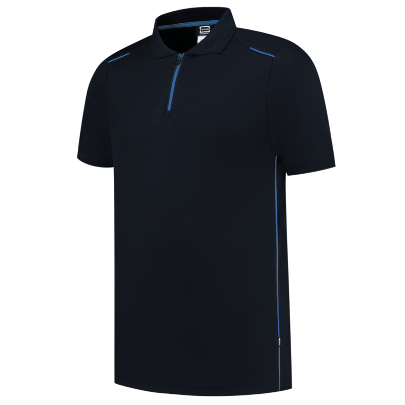Tricorp Poloshirt Accent Navy-Royal Blue