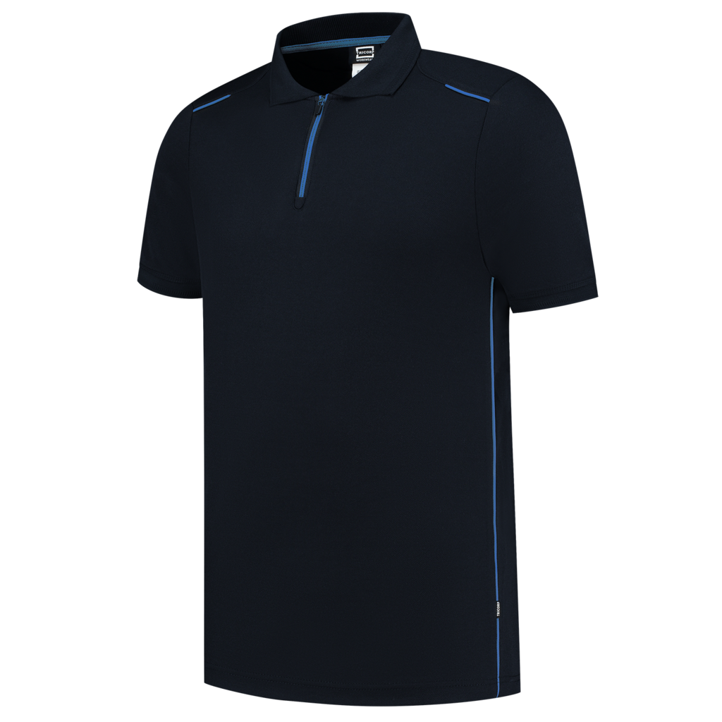 Tricorp Poloshirt Accent Navy-Royal Blue
