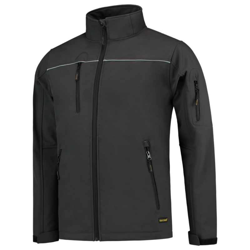 Tricorp Softshell Luxe Kids Dark Grey