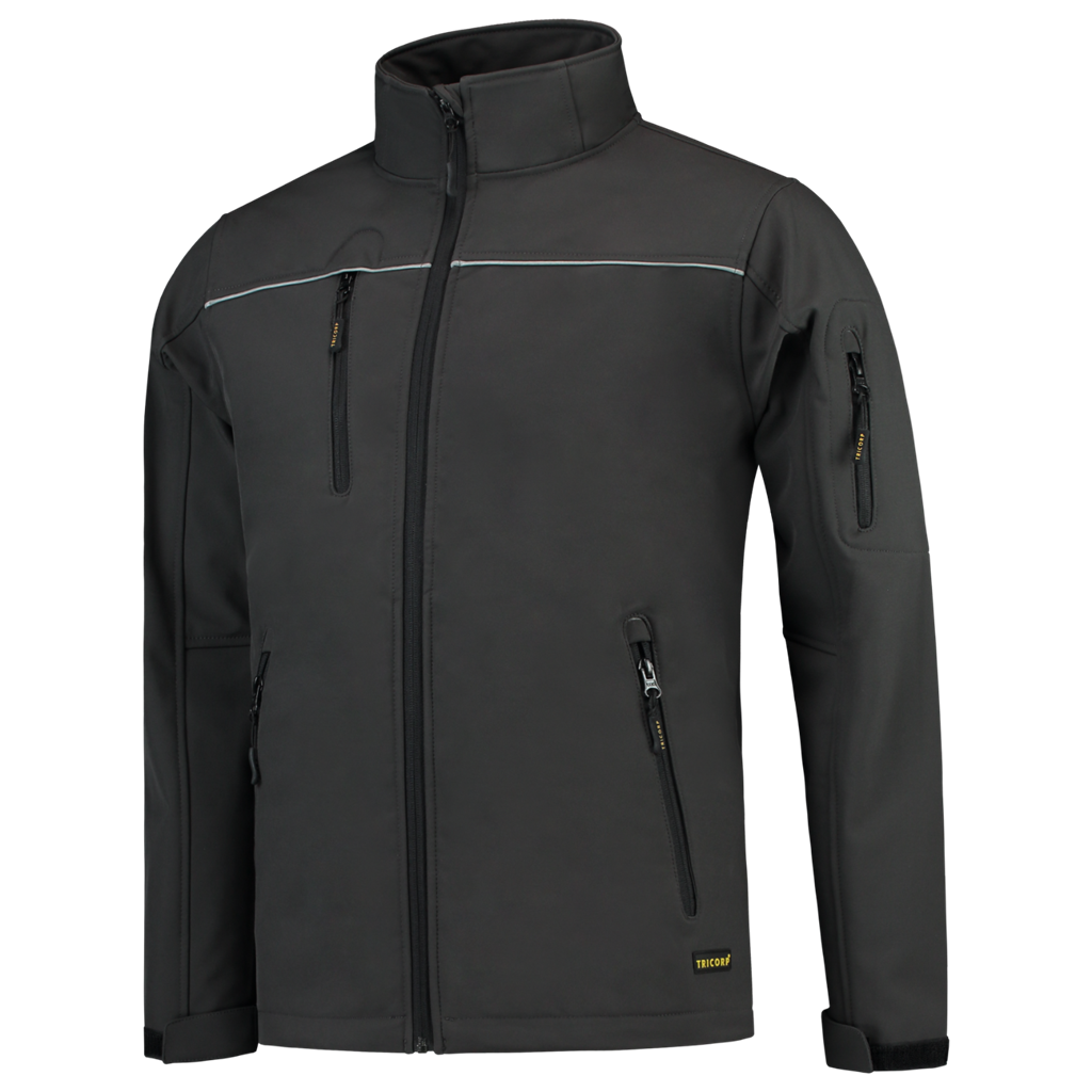 Tricorp Softshell Luxe Kids Dark Grey