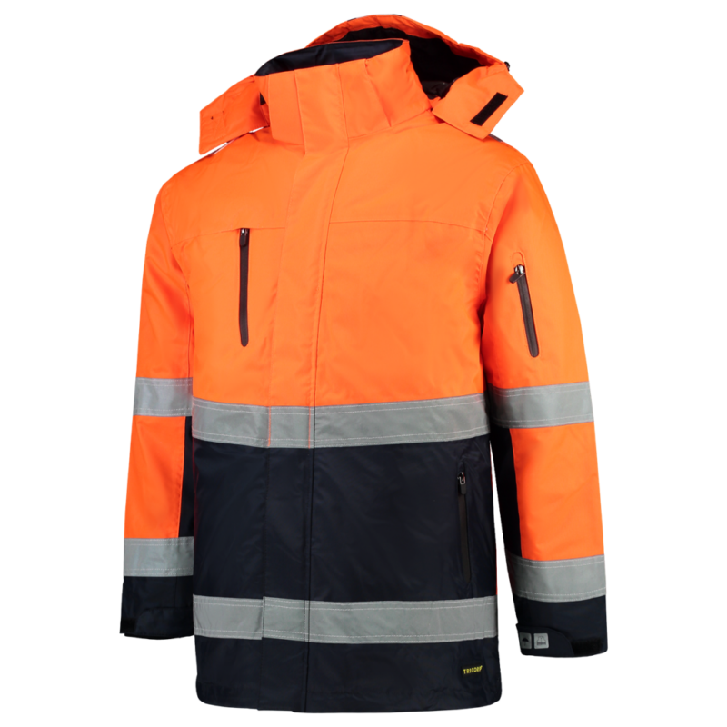 Tricorp Parka ISO20471 Bicolor Fluor Orange-Navy