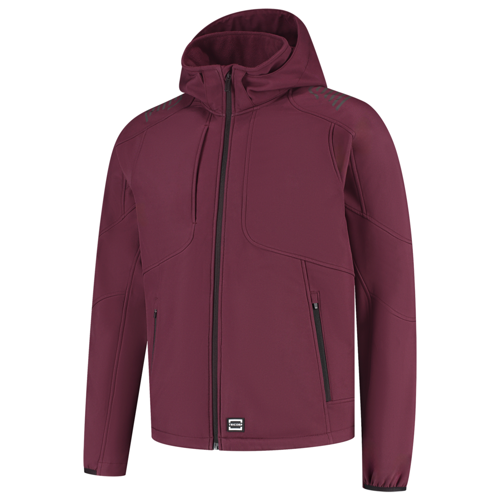 Tricorp Softshell Capuchon Luxe Redefined Bordeaux