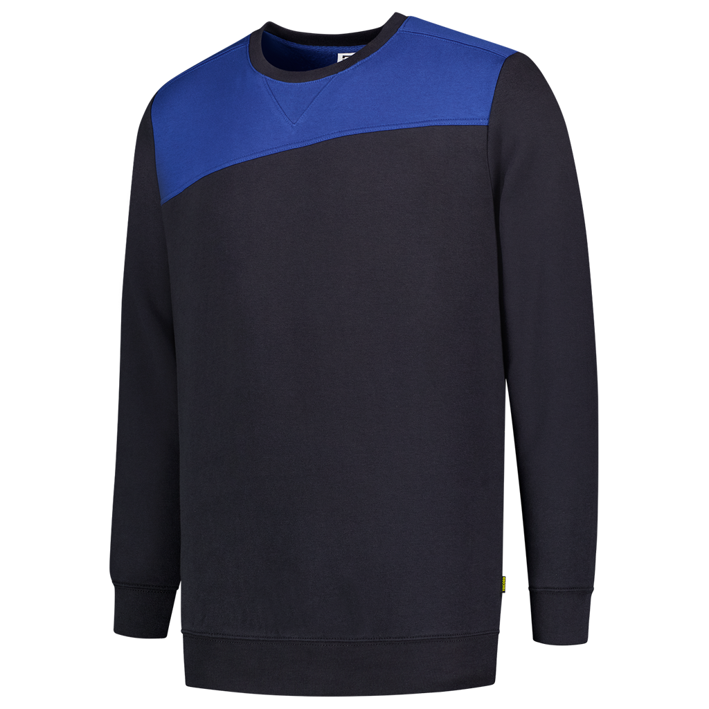 Tricorp Sweater Bicolor Naden Navy-Royal Blue