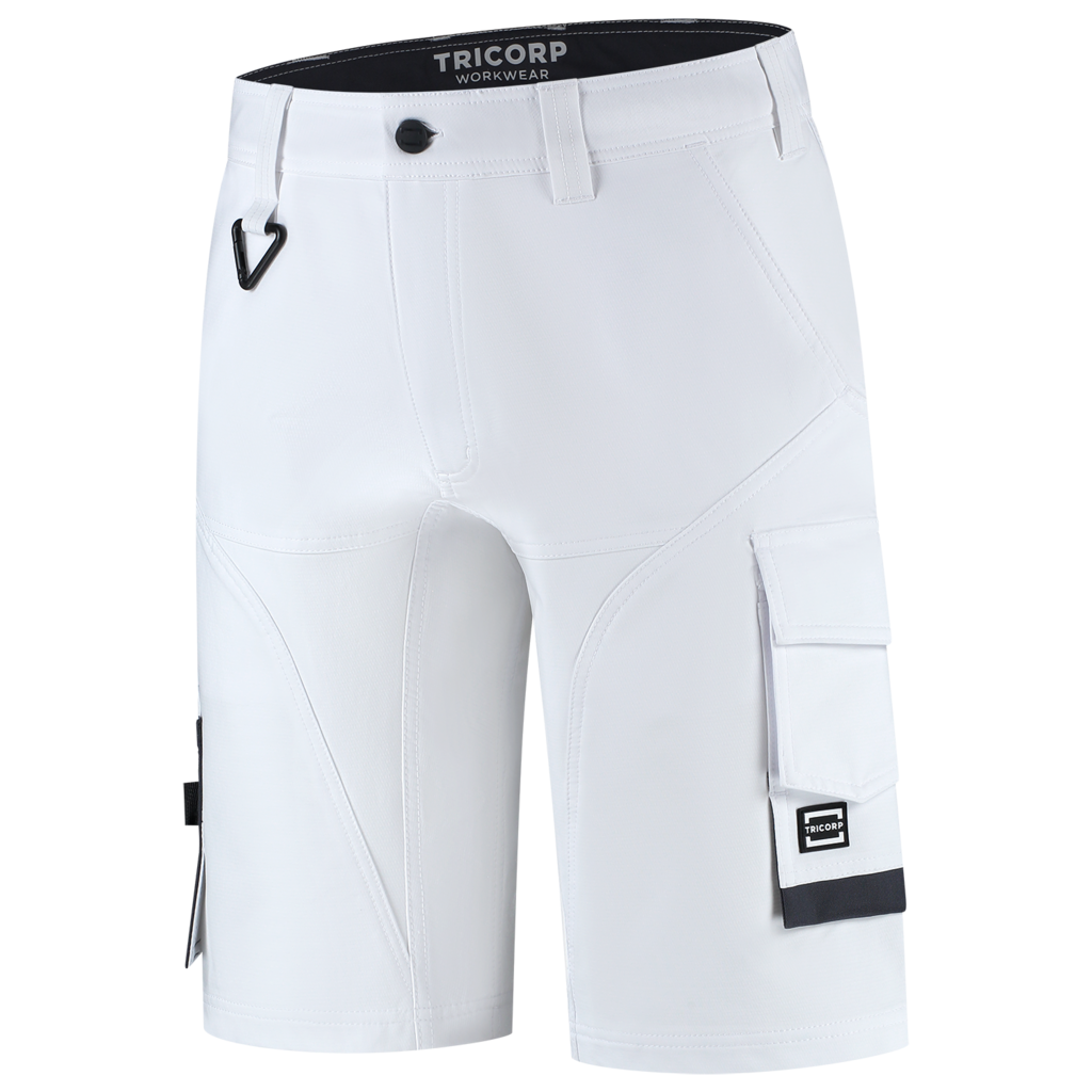 Tricorp Werkbroek 4-Way Stretch Redefined Kort White