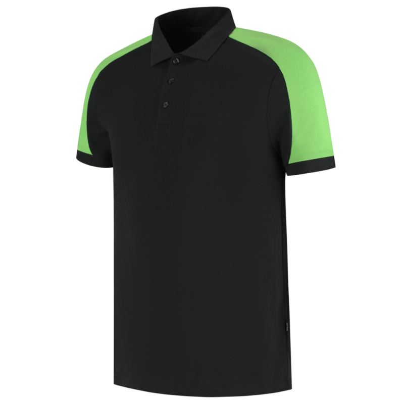 Tricorp Poloshirt Bicolor Redefined Black-Lime