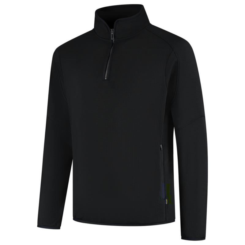Tricorp Technical Fleecejack 1/4 Zip Redefined Black