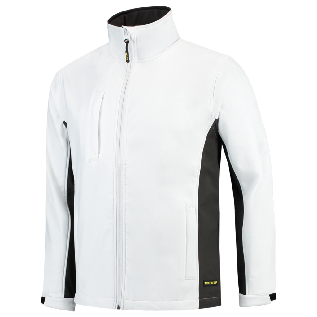 Tricorp Softshell Bicolor White-Dark Grey