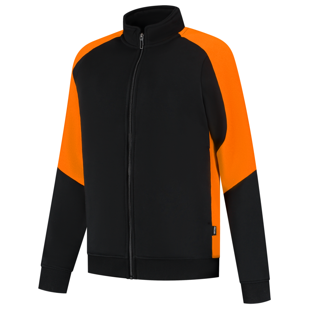Tricorp Sweatvest Bicolor Redefined Dames Black-Orange