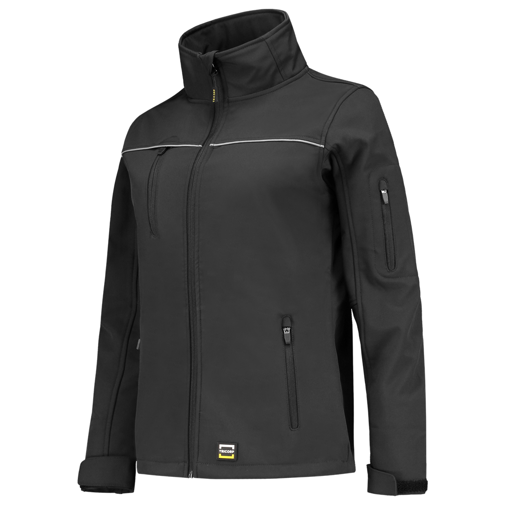 Tricorp Softshell Luxe Dames Dark Grey