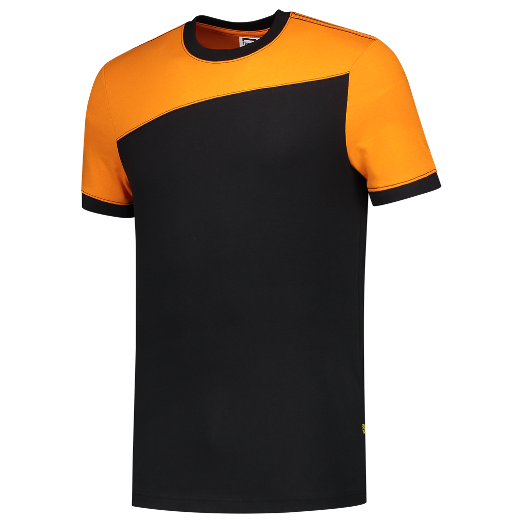 Tricorp T-shirt Bicolor Naden Black-Orange