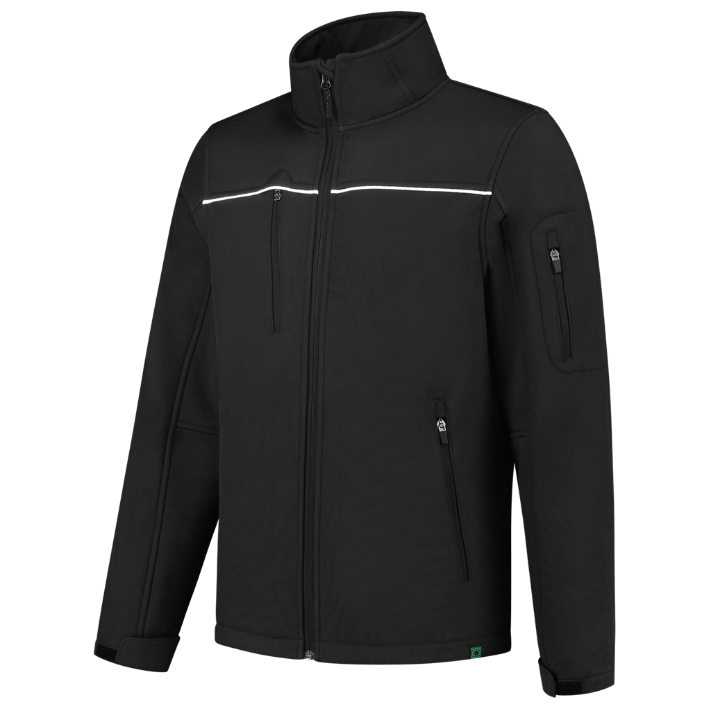 Tricorp Softshell Luxe Rewear Black