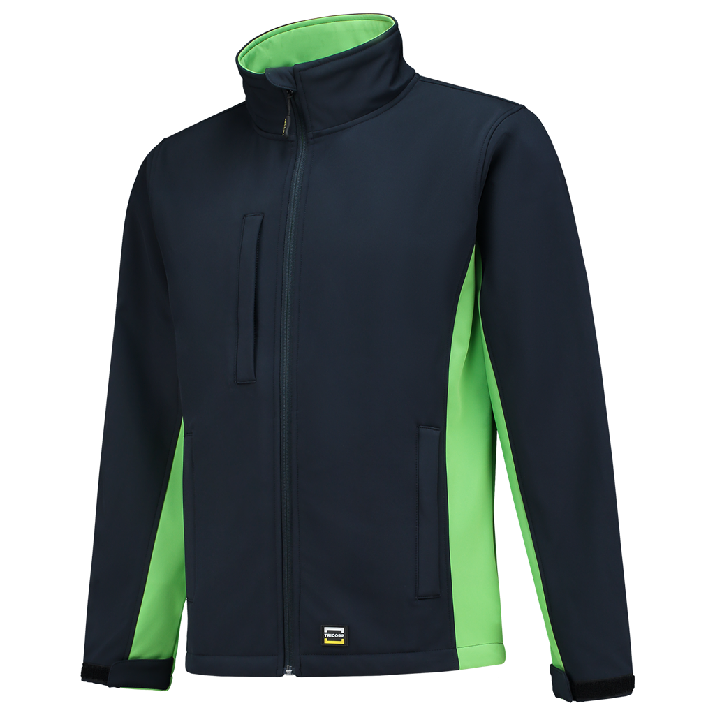 Tricorp Softshell Bicolor Navy-Lime
