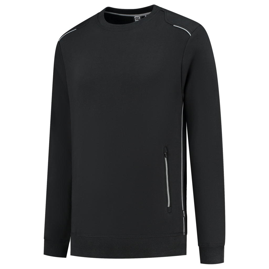 Tricorp Sweater Accent Black-Grey
