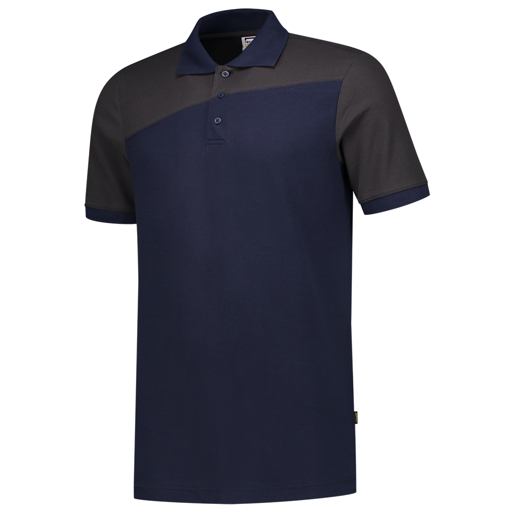 Tricorp Poloshirt Bicolor Naden Ink-Dark Grey