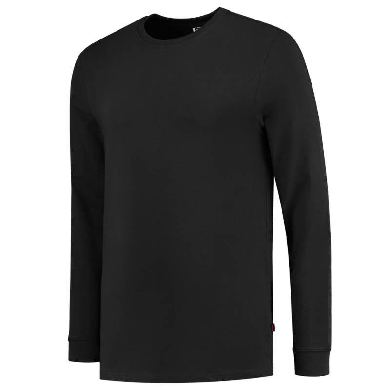 Tricorp T-shirt Lange Mouw 60°C Wasbaar Black