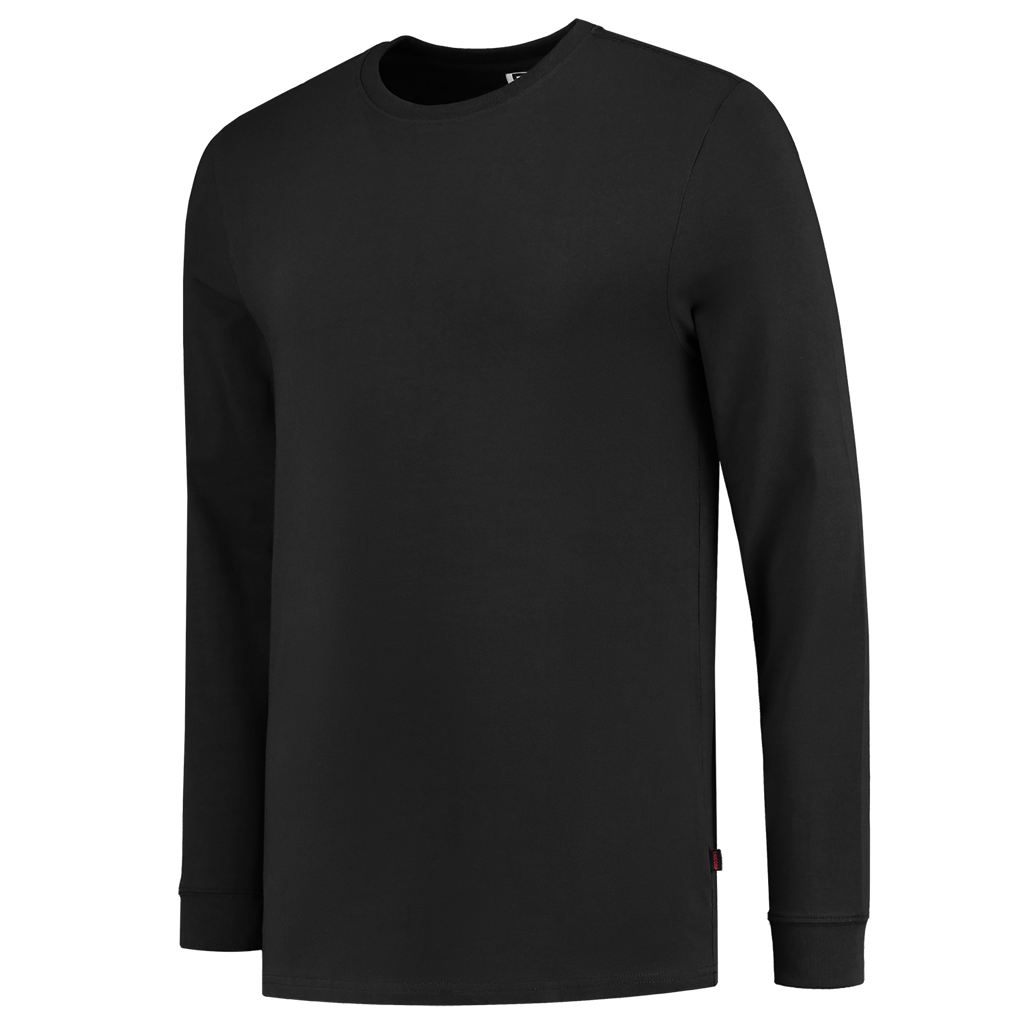 Tricorp T-shirt Lange Mouw 60°C Wasbaar Black